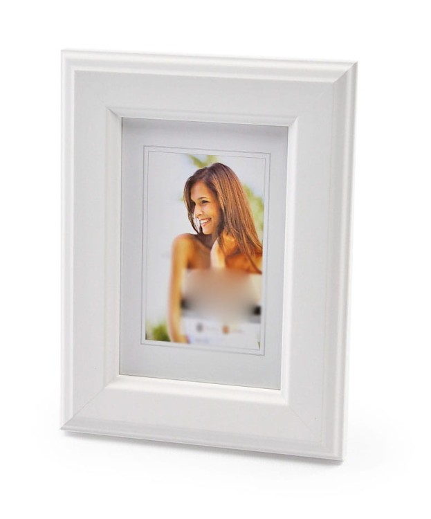 DRZA, biała ramka do zdjęć, wisząca ramka foto (4).JPG