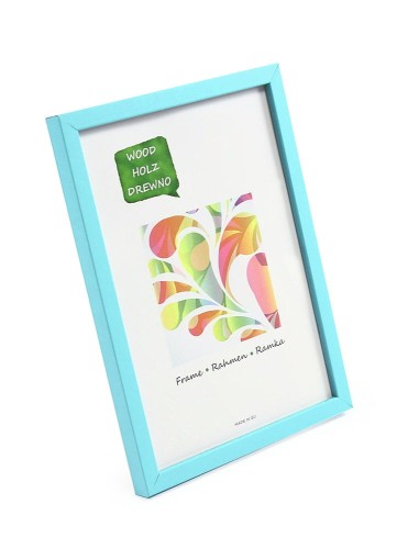 PINIA, ramka wisząca do zdjęć, turkusowa kolorowa ramka foto (1).JPG
