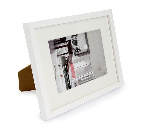 PINIA PASS, biała ramka do zdjęcia, drewniana biała rama (3).JPG