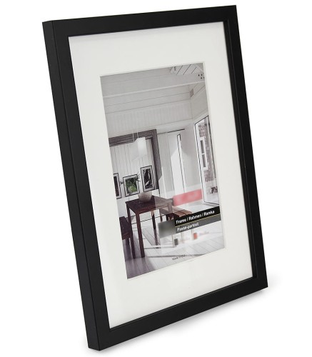 PINIA PASS, ramka do zdjęć drewniana, czarna ramka foto z passepratou (2).JPG