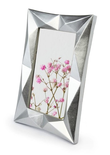 CK62, ramka srebrna ceramiczna do zdjęć, ramka błyszcząca do zdjęć (3).JPG