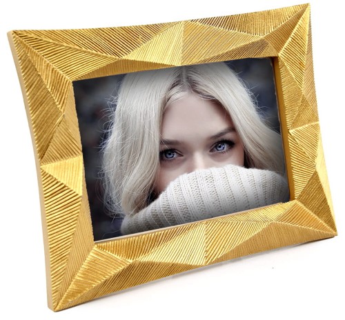 RX6046, ramka do zdjęc dekoracyjna złota, ramka ceramiczna do zdjęcia (7).JPG