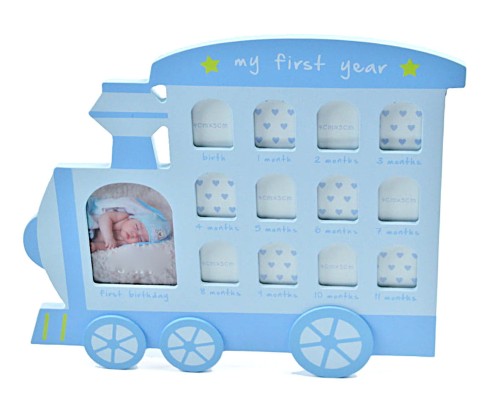 2013q pociąg, ramka galeria na 12 zdjęc, ramka drewniana dla dziecka na prezent, ramka roczek galeria, ramka na prezent na roczek, prezent na chrzest, ramka dla niemowlaka (4).JPG