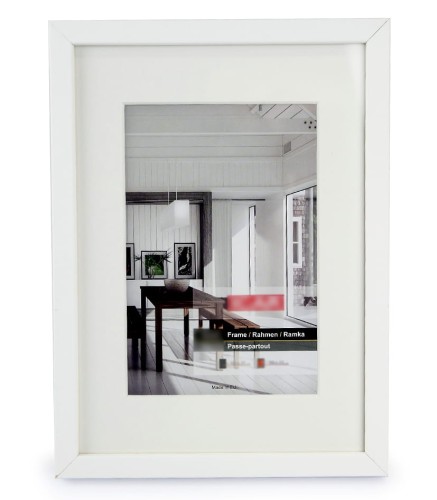 PINIA PASS, biała ramka do zdjęcia, drewniana biała rama (1).JPG